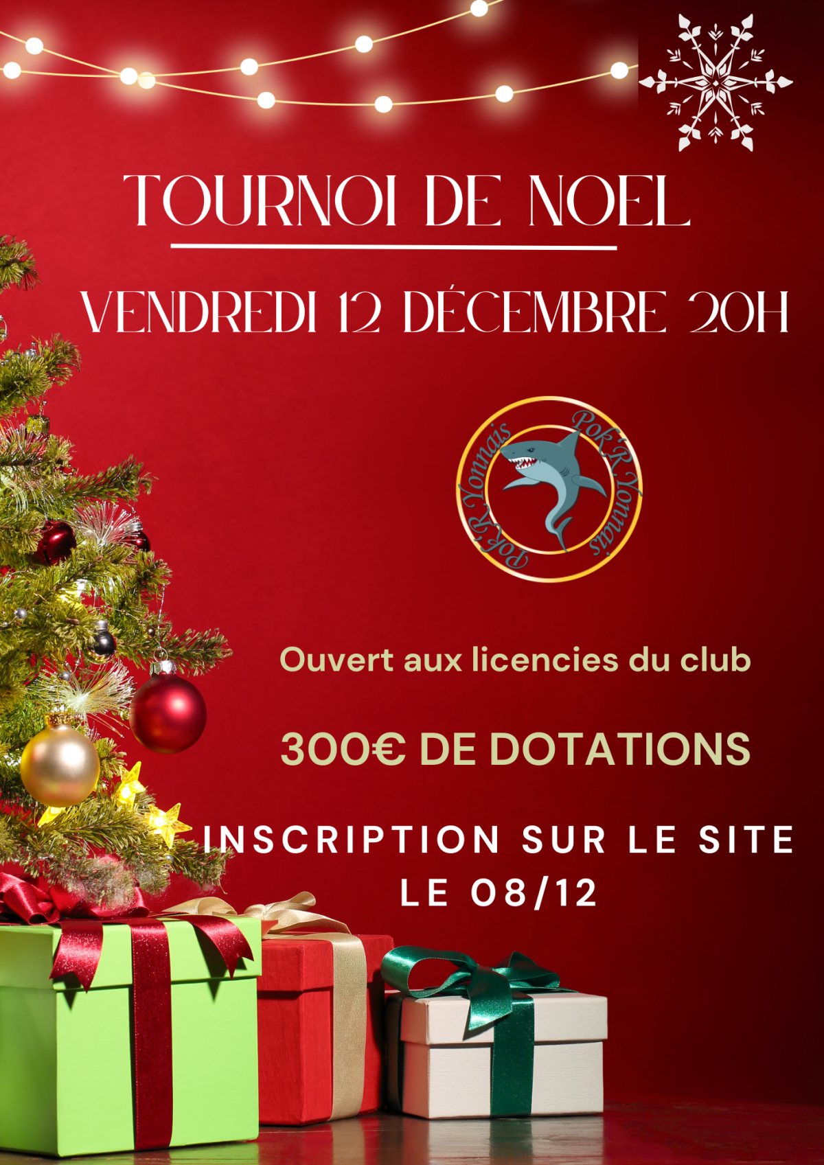 TOURNOI DE NOEL – SAISON 12